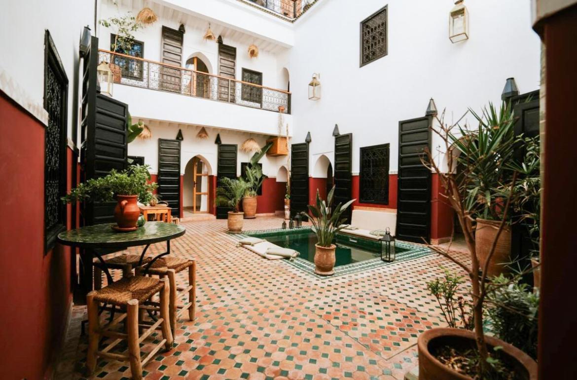 Riad Nanou - Private Riad With Pool & Rooftop Marrakesh Eksteriør billede