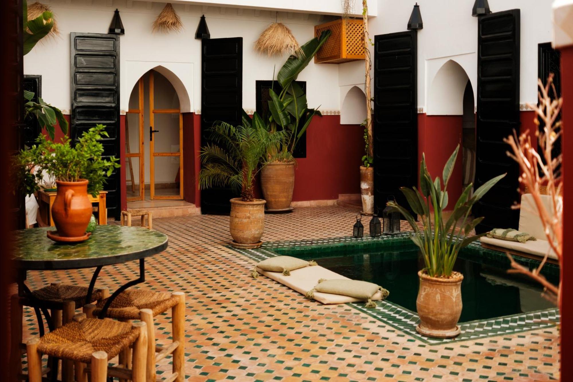 Riad Nanou - Private Riad With Pool & Rooftop Marrakesh Eksteriør billede